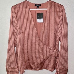 Topshop long-sleeved shirt